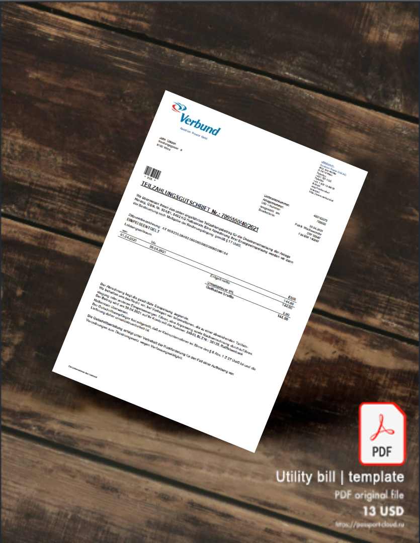 Utility bill | Albanian Power | Albania